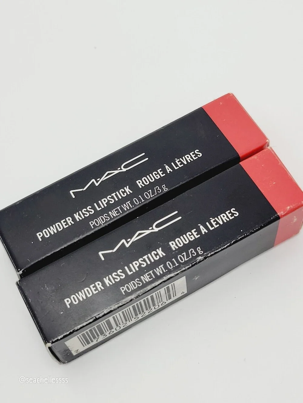 MAC Cosmetics Powder Kiss Lipstick Lasting Passion Brand New In Box Full Size